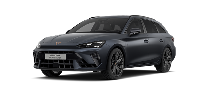 CUPRA Leon Sportstourer VZ Black Edition in schräger Frontansicht